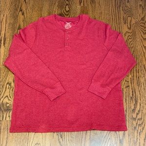 Men’s XXL waffle shirt